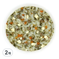 Jjangjuk 11個月以上孩童輔食粥, 2個, 牛肉黃豆口味, 160g