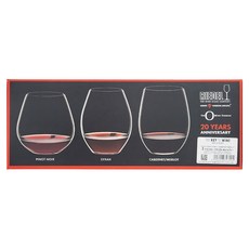 RIEDEL THE KEY TO WINE 20週年O杯 紅酒三入組