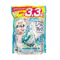 ARIEL 3.3倍碳酸 雙色4D洗衣膠球 淺藍 清新白花香 653g, 36顆, 1袋