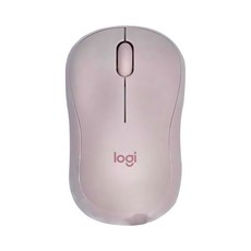 logitech 羅技 無線滑鼠, M240, 玫瑰粉, 1個