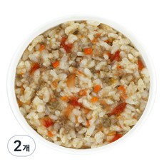 Jjangjuk 13個月以上孩童室溫輔食粥, 2盒, 160g, 牛肉番茄口味