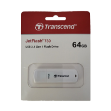 Transcend 創見 JetFlash 730 隨身碟, 64GB, 1個