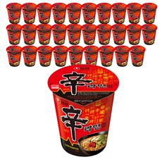 NONGSHIM 農心 辛拉麵 碗裝辛拉麵 65g, 30入