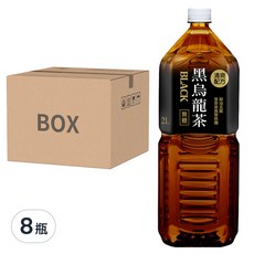 悅氏 黑烏龍茶, 2L, 8瓶