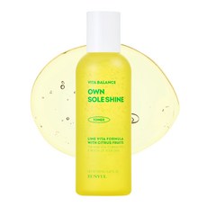 EUNYUL OWN SOLE SHINE萊姆柑橘化妝水, 190ml, 1個