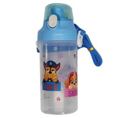 PAW PATROL 汪汪隊立大功 直飲式水壺, 藍色, 500ml, 1個