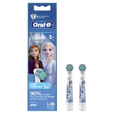 Oral-B 歐樂B 孩童電動牙刷替換刷頭 2入, EB10-2(Frozen)