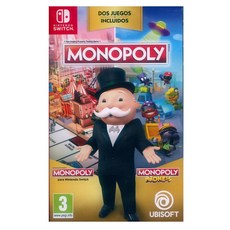 Nintendo 任天堂 SWITCH 地產大亨瘋樂中文美版 + 地產大亨一代英文美版 Monopoly Madness + Monopoly, 單一商品