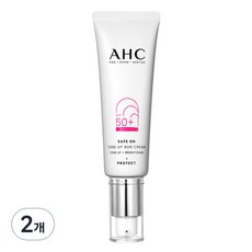 AHC 安全提亮防曬霜 SPF50+ PA++++, 50ml, 2個