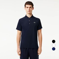 LACOSTE 男士插肩功能性短袖 Polo T恤