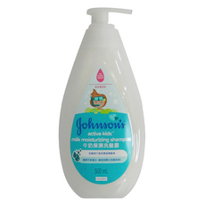 Johnson's 嬌生 嬰兒牛奶保濕洗髮露, 500ml, 1瓶