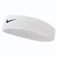 NIKE 耐吉 SWOOSH 頭帶, 白色, 1個