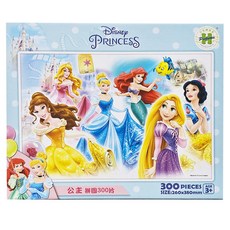 Disney Princess 公主拼圖 3歲以上, HPD0300S-244, 300片, 1盒