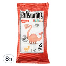 BIOSAURUS 恐龍造型餅乾 番茄風味, 15g, 8入