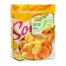 德國 Seeberger 軟杏桃乾, 200g, 1包