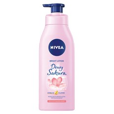 NIVEA 妮維雅 粉嫩嫩潤白水凝乳 荷荷芭油+櫻花香氛, 350ml, 1瓶