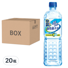 舒跑 鹼性離子水, 850ml, 20瓶