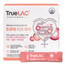 True LAC 女性私密處護理乳酸菌隨身包 30條入, 1盒, 60g