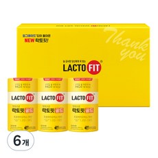 Chong Kun Dang 鍾根堂 LACTO-FIT 益生菌隨身包Gold版禮盒組, 100g, 6罐