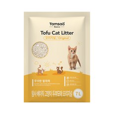 Tamsaa Basics 豆腐貓砂, 原味, 7L, 6包