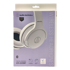 audio-technica 鐵三角 無線耳機, ATH-S220BT, 白色