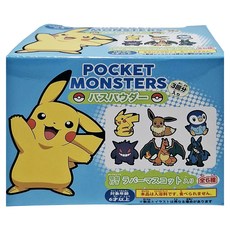 PoKeMoN 寶可夢 入浴劑 附玩具 6歲以上 3個, 90g, 1盒