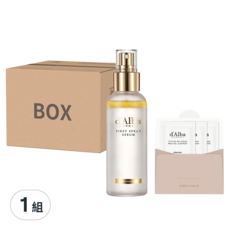 d'Alba 保養組 水光賦活精華噴霧 100ml + 弱酸性洗臉凝膠 9ml, 1組