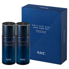 AHC 男士保濕化妝水+保濕乳液+提袋組, 化妝水150ml+乳液150ml, 1組
