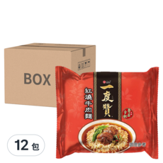 維力 一度贊 紅燒牛肉麵 200g, 12包