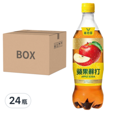 維他露 蘋果蘇打, 610ml, 24瓶