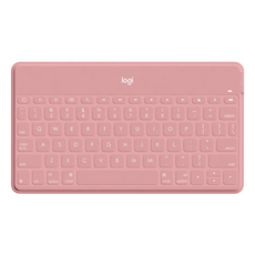 Logitech 羅技 公司貨 Keys-To-Go iPad 鍵盤保護殼, 粉色, 1個