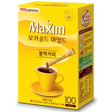 Maxim 麥心 無糖摩卡即溶咖啡, 0.9g, 100入, 1盒