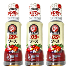 Bull-Dog 狗標 伍斯特調味醬, 200ml, 3瓶