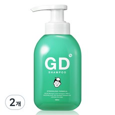 TRUST TS GD青少年專用去屑洗髮精 果香, 400ml, 2個