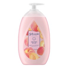 Johnson's 嬌生 美體主張 24小時水感乳液, 維他命E*蜜桃果香, 500ml, 1瓶