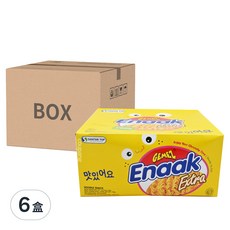Enaak 韓式小雞麵 雞汁味, 90g, 8袋, 6盒