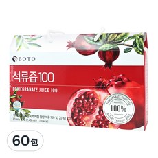 BOTO 石榴汁 禮盒, 80ml, 60包