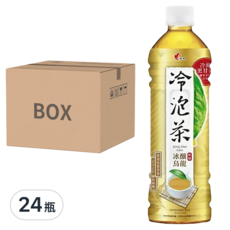 光泉 冷泡茶 冰釀烏龍 無糖, 585ml, 24瓶