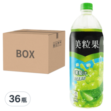 Minute Maid 美粒果 白葡萄汁, 1L, 36瓶