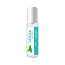 THE HERB SHOP 香氛精油滾珠瓶 薄荷香, 8ml, 1組