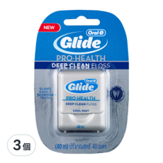 Oral-B 歐樂B Glide深層清潔牙線, 40m, 3個