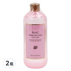 AHC 草本化妝水 玫瑰款, 500ml, 2瓶