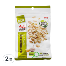 ViVa 萬歲牌 蒜味開心果, 100g, 2包