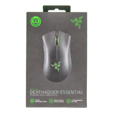 RAZER 雷蛇 DeathAdder Essential 煉獄虫奎蛇滑鼠, 黑色