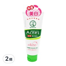 MENTHOLATUM 曼秀雷敦 Acnes 抗痘美白藥用洗面乳, 100g, 2條