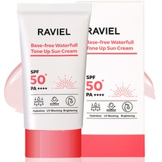 RAVIEL 水潤亮白防曬霜 SPF50+ PA++++, 50ml, 1條