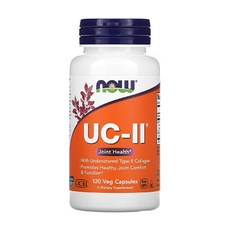 NOW健而婷 UC-II二型膠原蛋白, 60錠, 1瓶