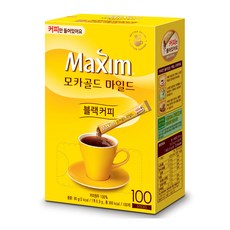 Maxim 麥心 無糖摩卡咖啡, 100入