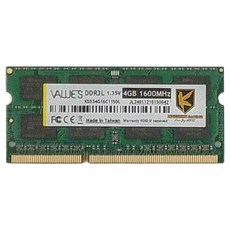 AITC 艾格 Value S DDR3L 4GB 1600 SODIMM 筆記型記憶體(1.35V) / NAS可用, 1個