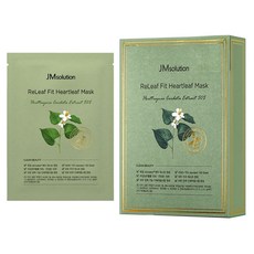 JMsolution 肌司研 ReLeaf 魚腥草面膜, 10片, 1盒